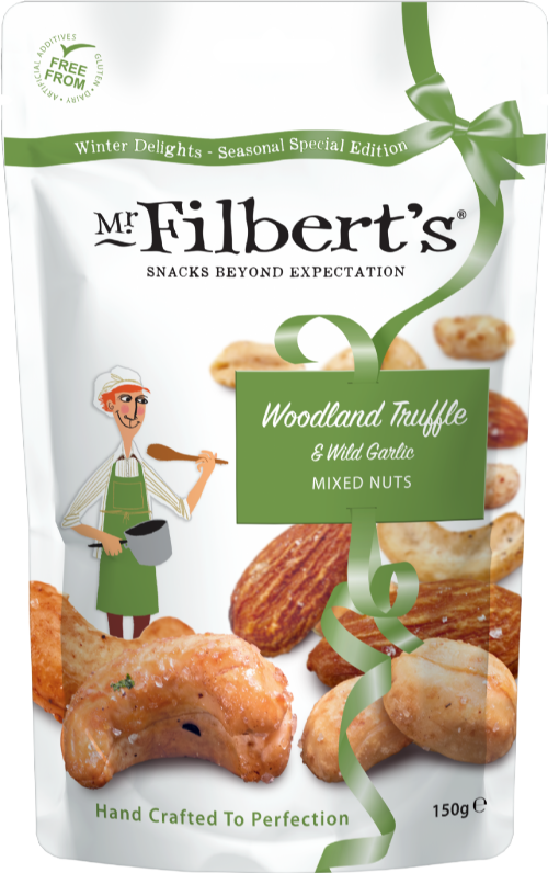 Mr Filberts Woodland Truffle & Wild Garlic Mixed Nuts 150g