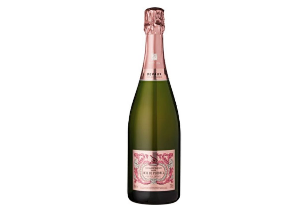 Devaux 'Oeil de Perdrix' Brut Rosé Champagne