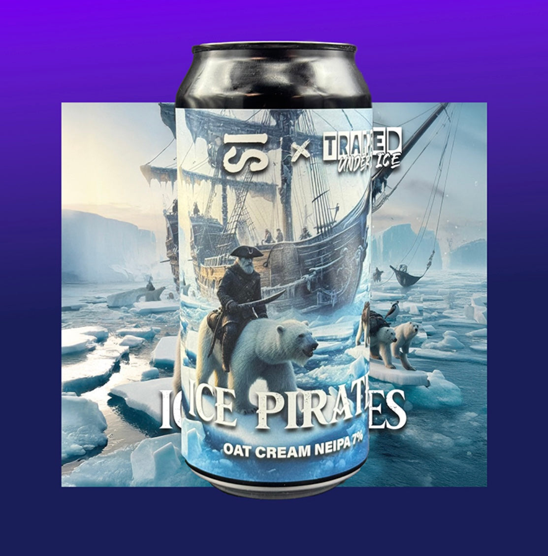 Disruption Ice Pirates Oat Cream IPA 7.0% 440ml