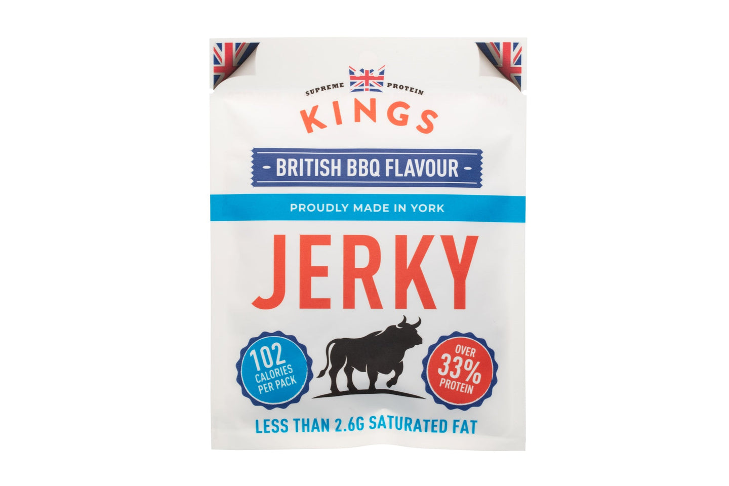 Kings Beef Jerky BBQ Flavour 25g