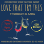 001. Wine Tasting / If You Like This Try This Next / Thursday 10th April 2025 / 7pm - 9pm