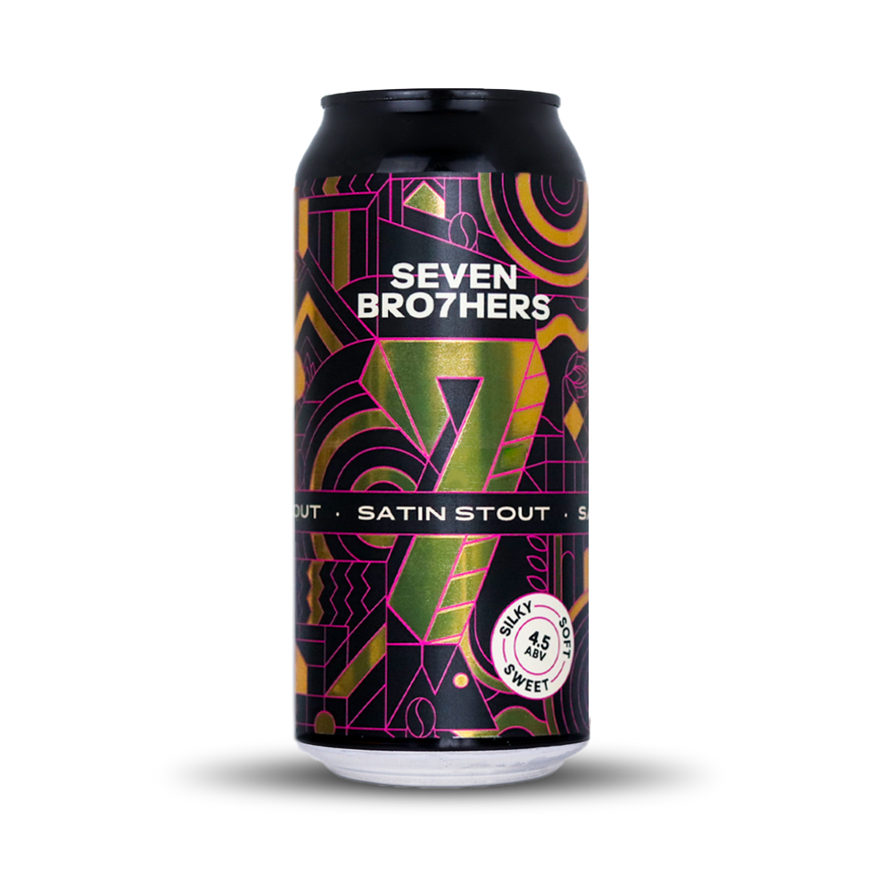 Seven Brothers Satin Stout 440ml 4.5%