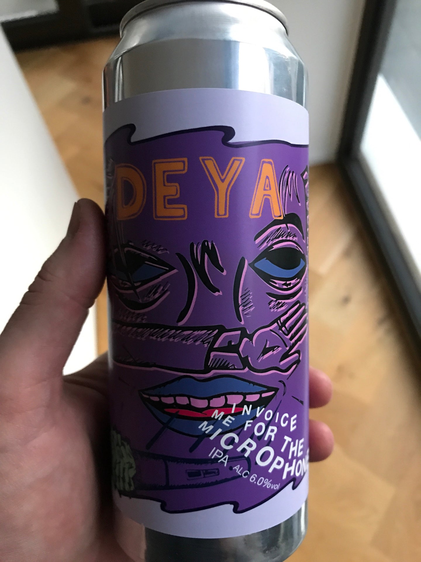 DEYA | Invoice Me For The Microphone | 6.0% | 500ml Can