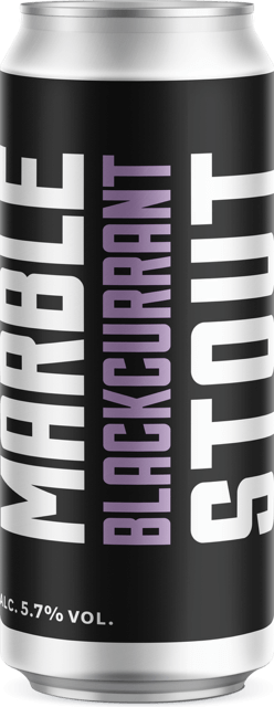 Marble Blackcurrent Stout 5.7% 500ml