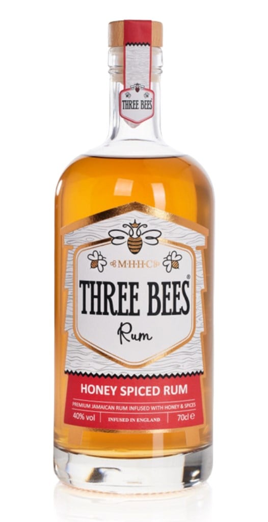 THREE BEES Spiced Rum 70cl