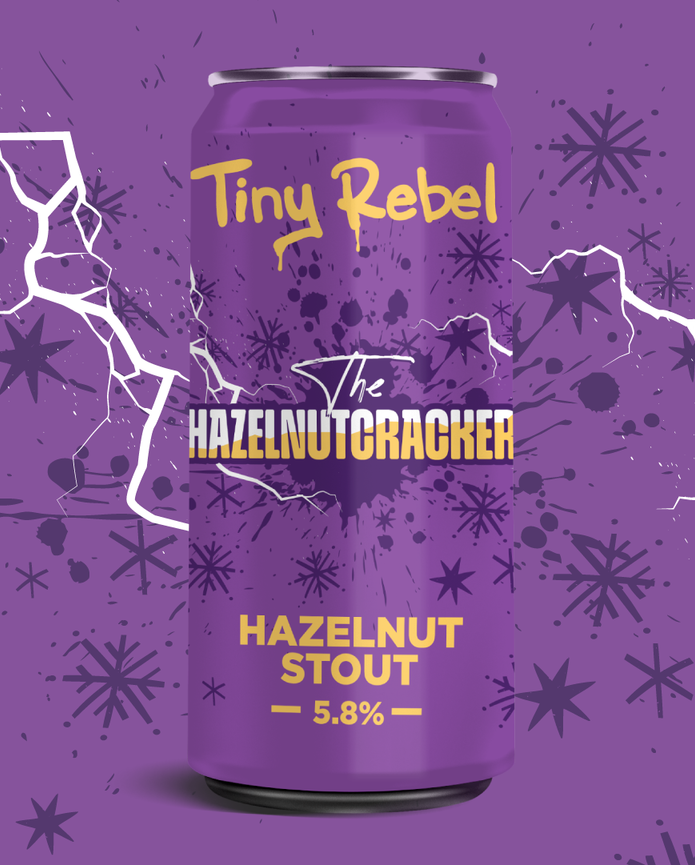 Tiny Rebel Hazelnut Cracker Hazelnut Stout 440ml 5.8%