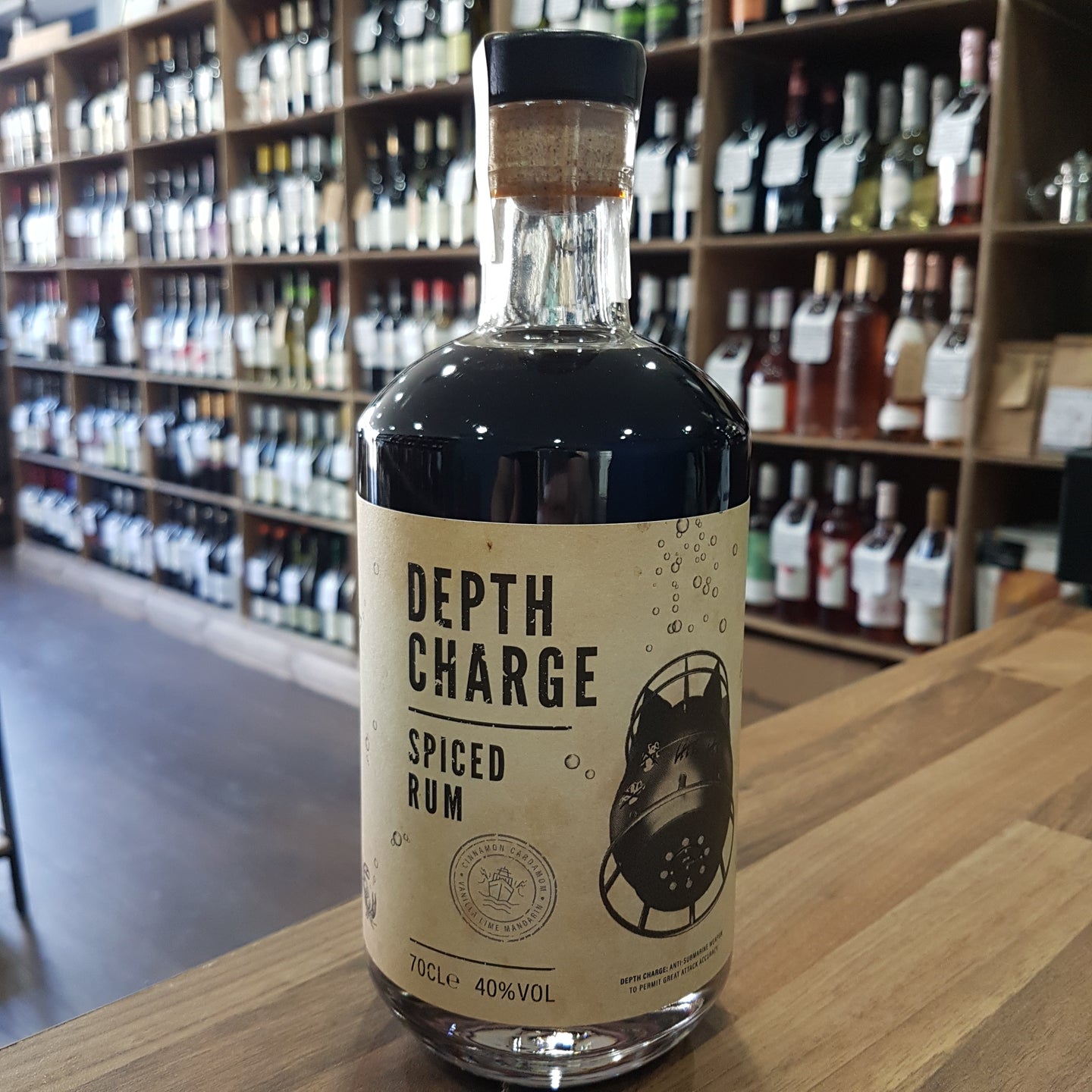 Depth Charge Spiced Rum 70cl 40%