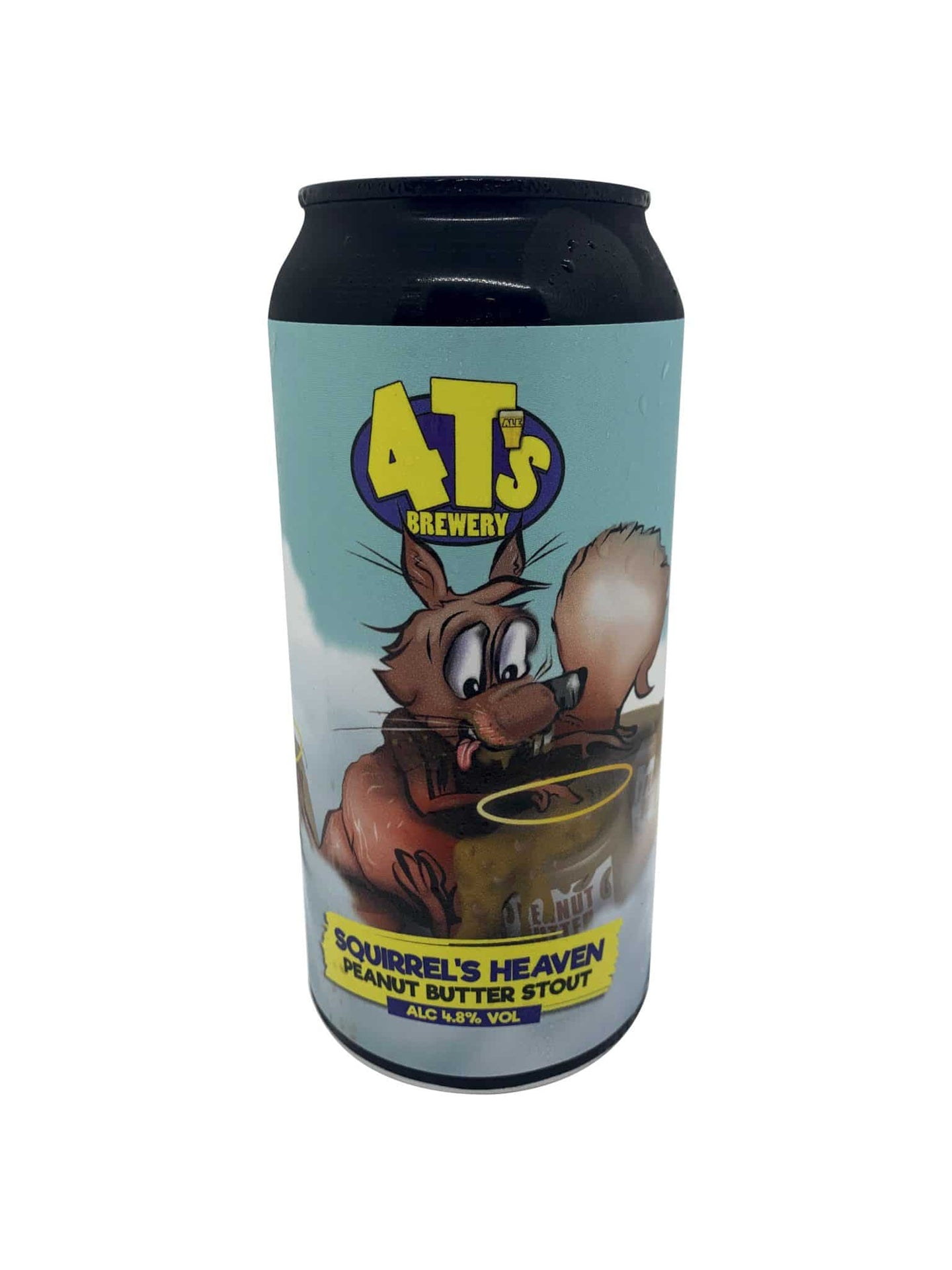 4Ts Squirrels Heaven Peanut Butter Stout 400ml 4.8%