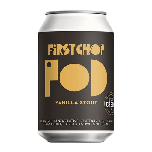 First Chop Pod Vanilla Stout 330ml 4.2%